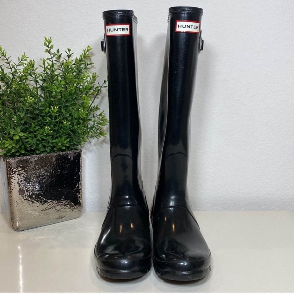 Hunter Black Boots